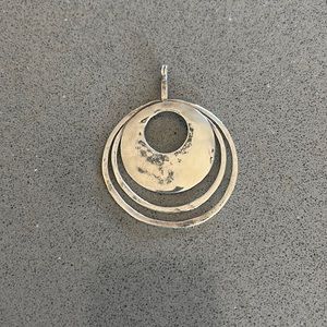 Solid sterling pendant